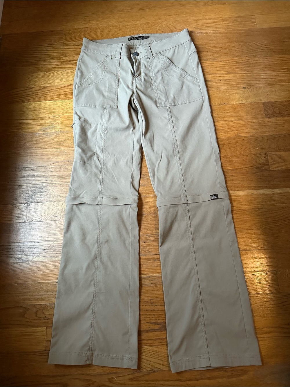 Prana Women's Convertible Cargo Pants in Khaki